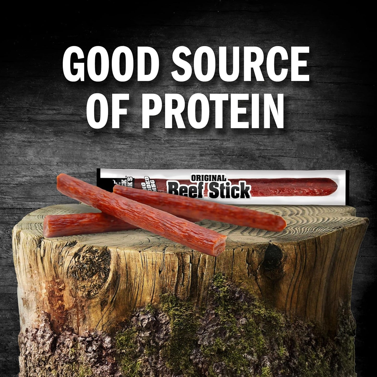 Jack Link's Beef Sticks, Original - Protein Snack
