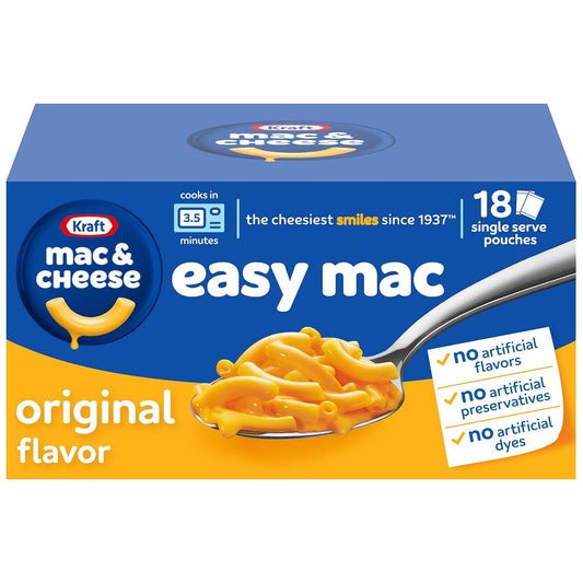 Kraft Easy Mac Original Mac & Cheese Macaroni and Cheese